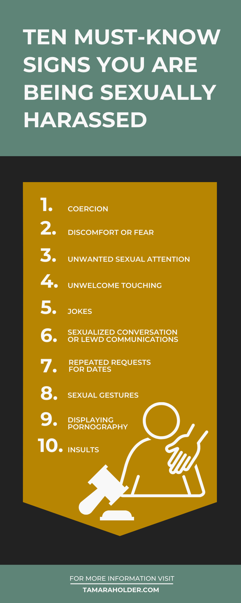 Ten Must-Know Signs You Are Being Sexually Harassed