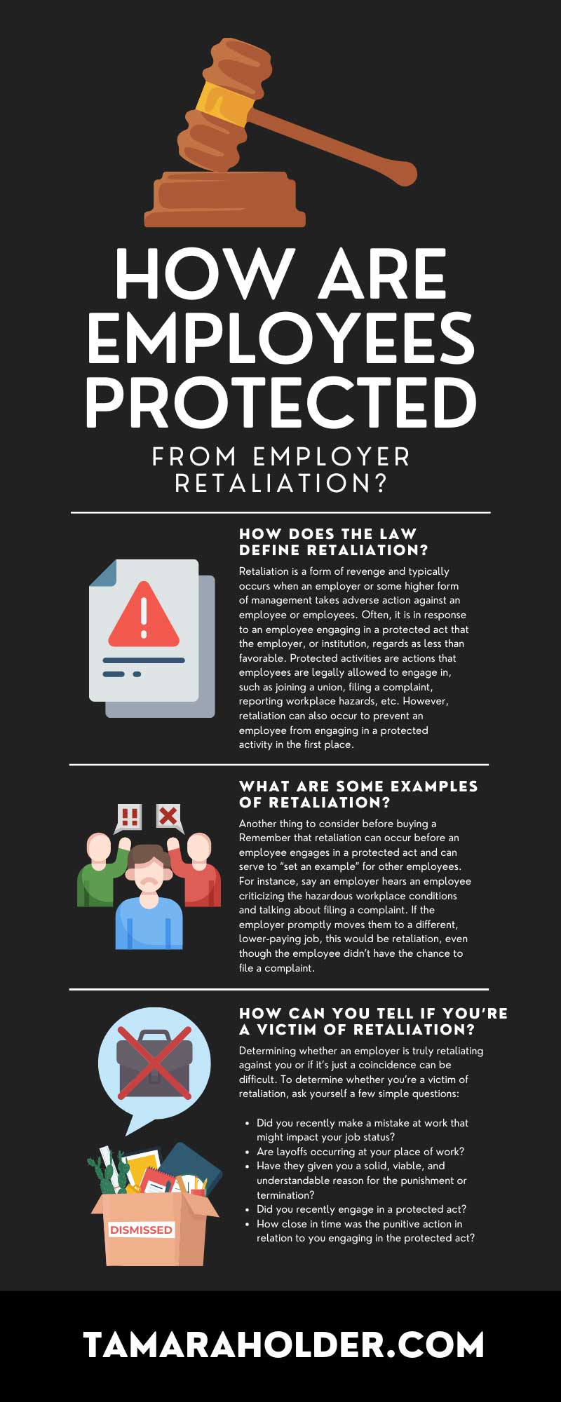 How Are Employees Protected From Employer Retaliation?