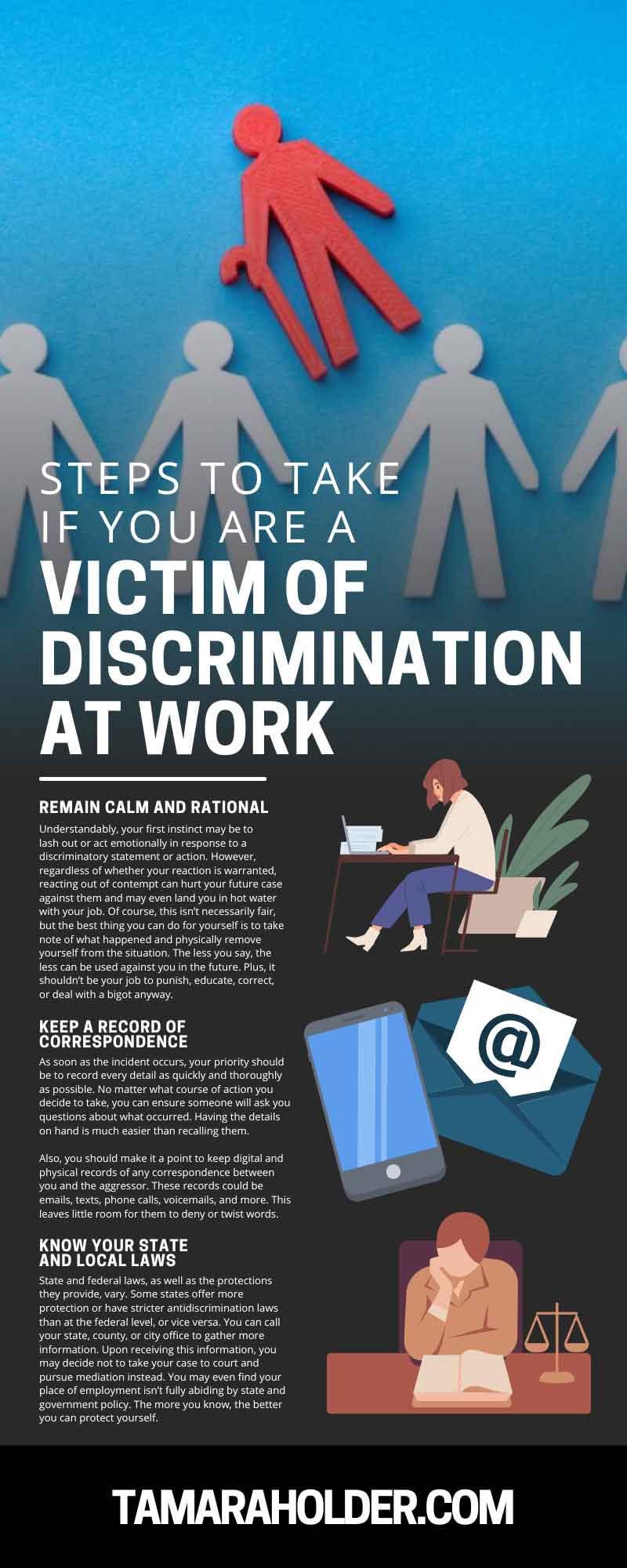 Steps To Take if You Are a Victim of Discrimination at Work

