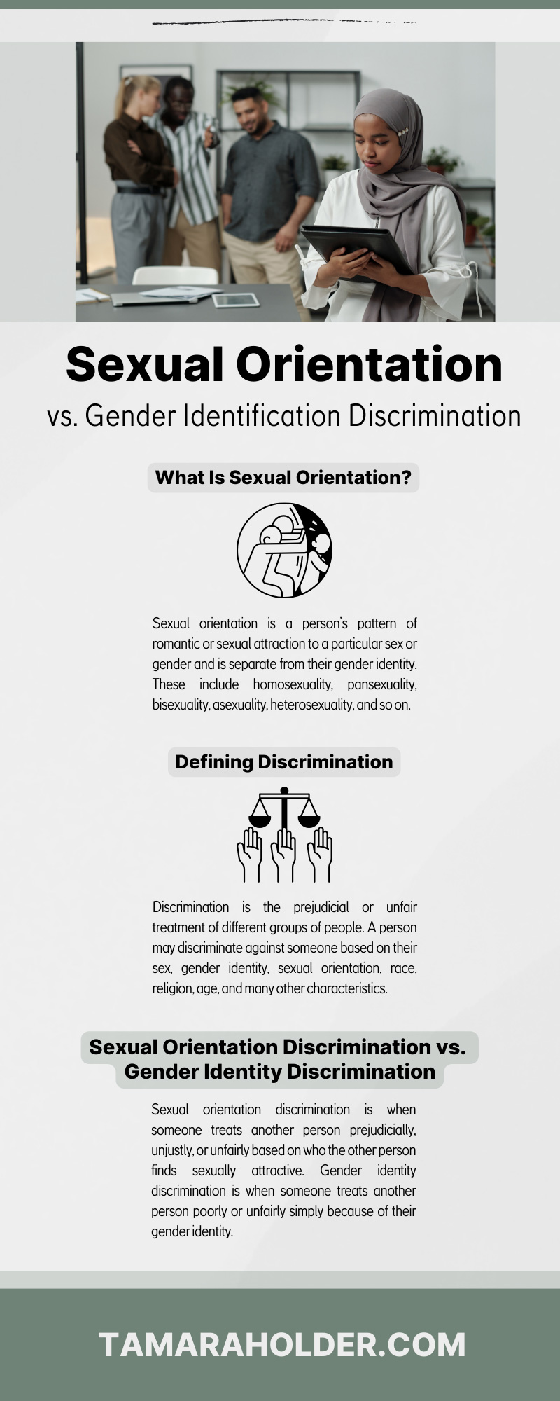 Sexual Orientation vs. Gender Identification Discrimination